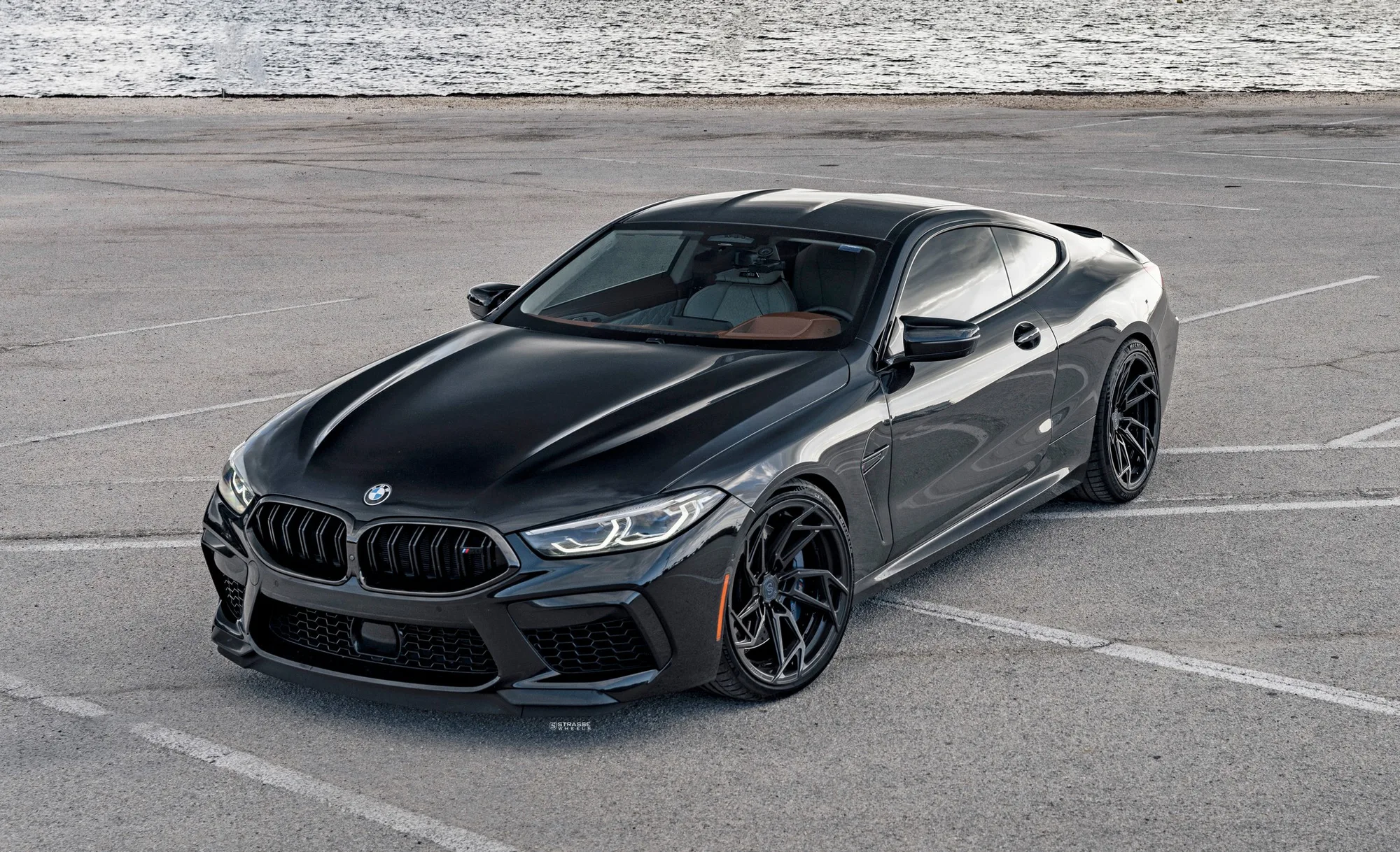 Strasse SB1 Deep Concave Duoblocks on BMW M8 F92.1, photo 10
