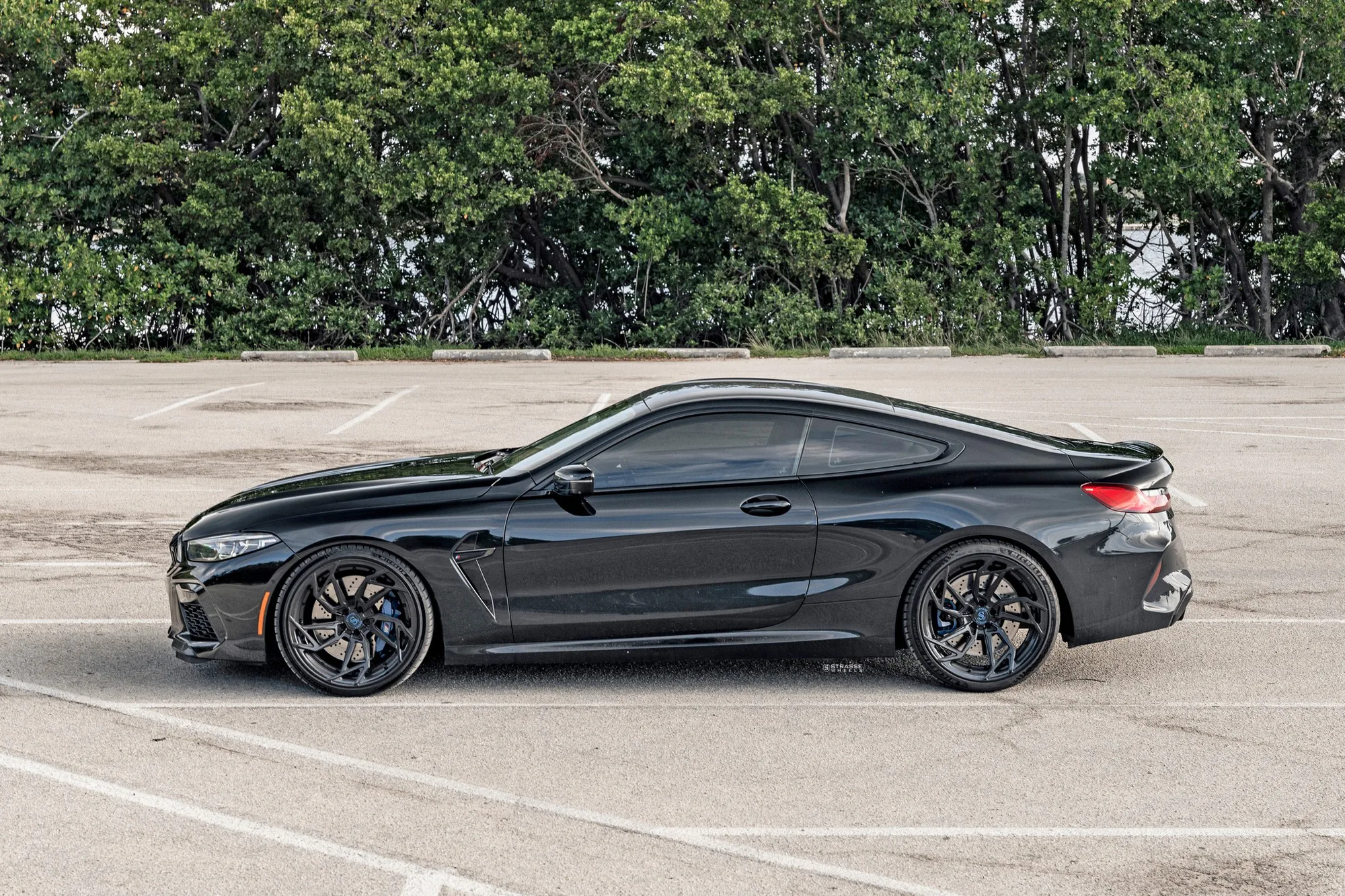 Strasse SB1 Deep Concave Duoblocks on BMW M8 F92.1, photo 8