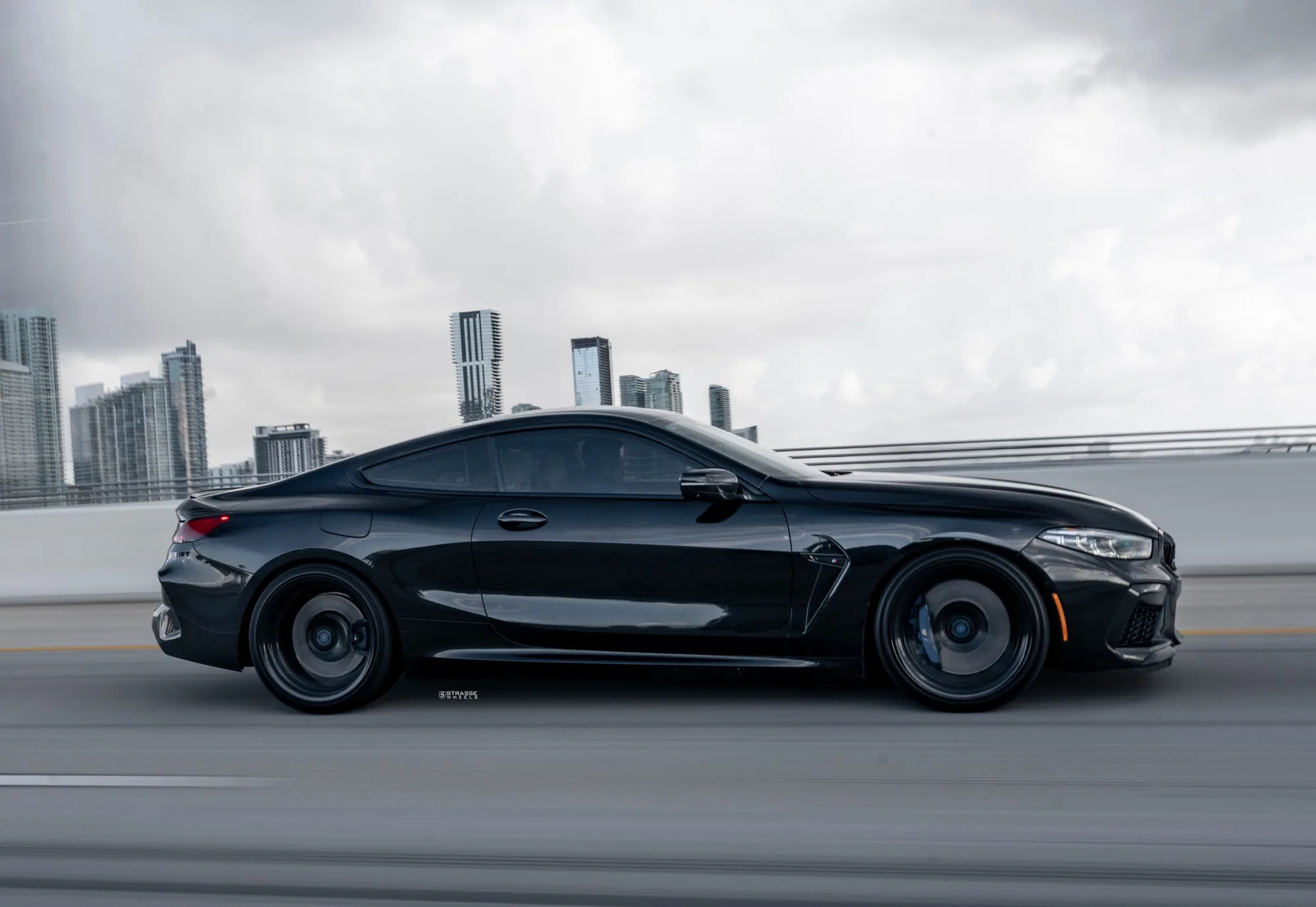 Strasse SB1 Deep Concave Duoblocks on BMW M8 F92.1, photo 12