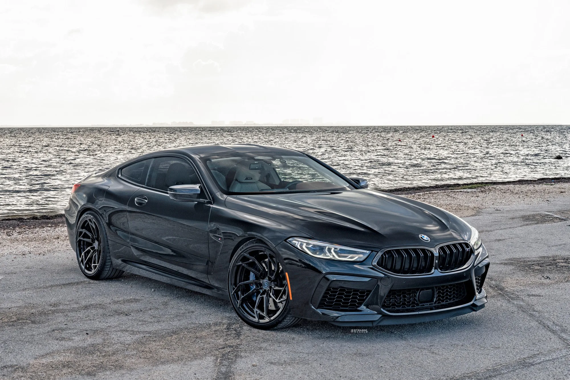 Strasse SB1 Deep Concave Duoblocks on BMW M8 F92.1, photo 2