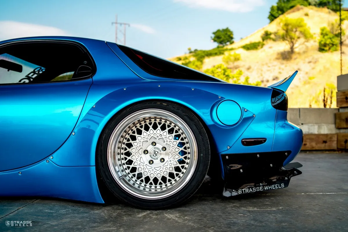 Strasse SC20 Retro on Mazda RX-7 FD.1, photo 11