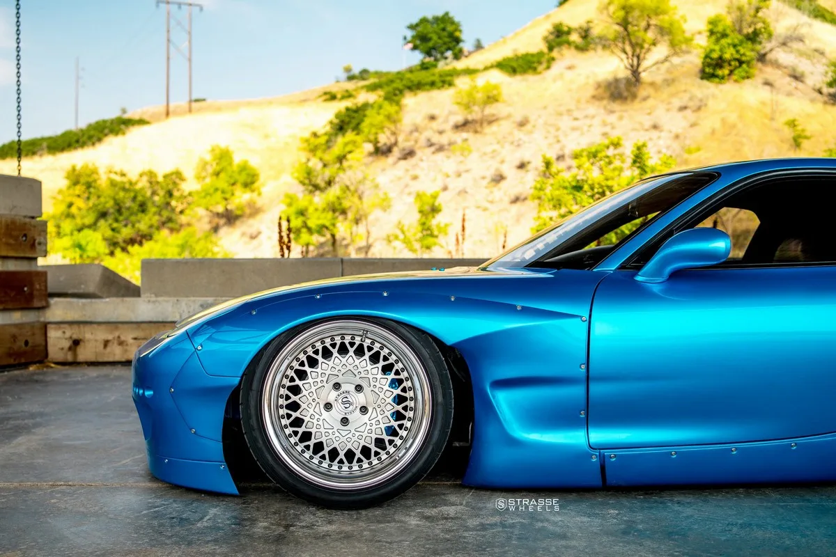 Strasse SC20 Retro on Mazda RX-7 FD.1, photo 6