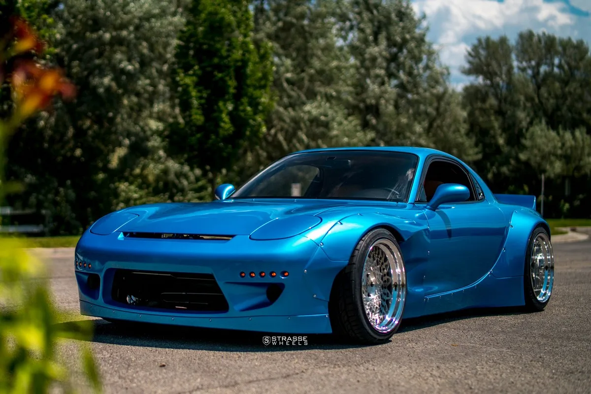 Strasse SC20 Retro on Mazda RX-7 FD.1, photo 3