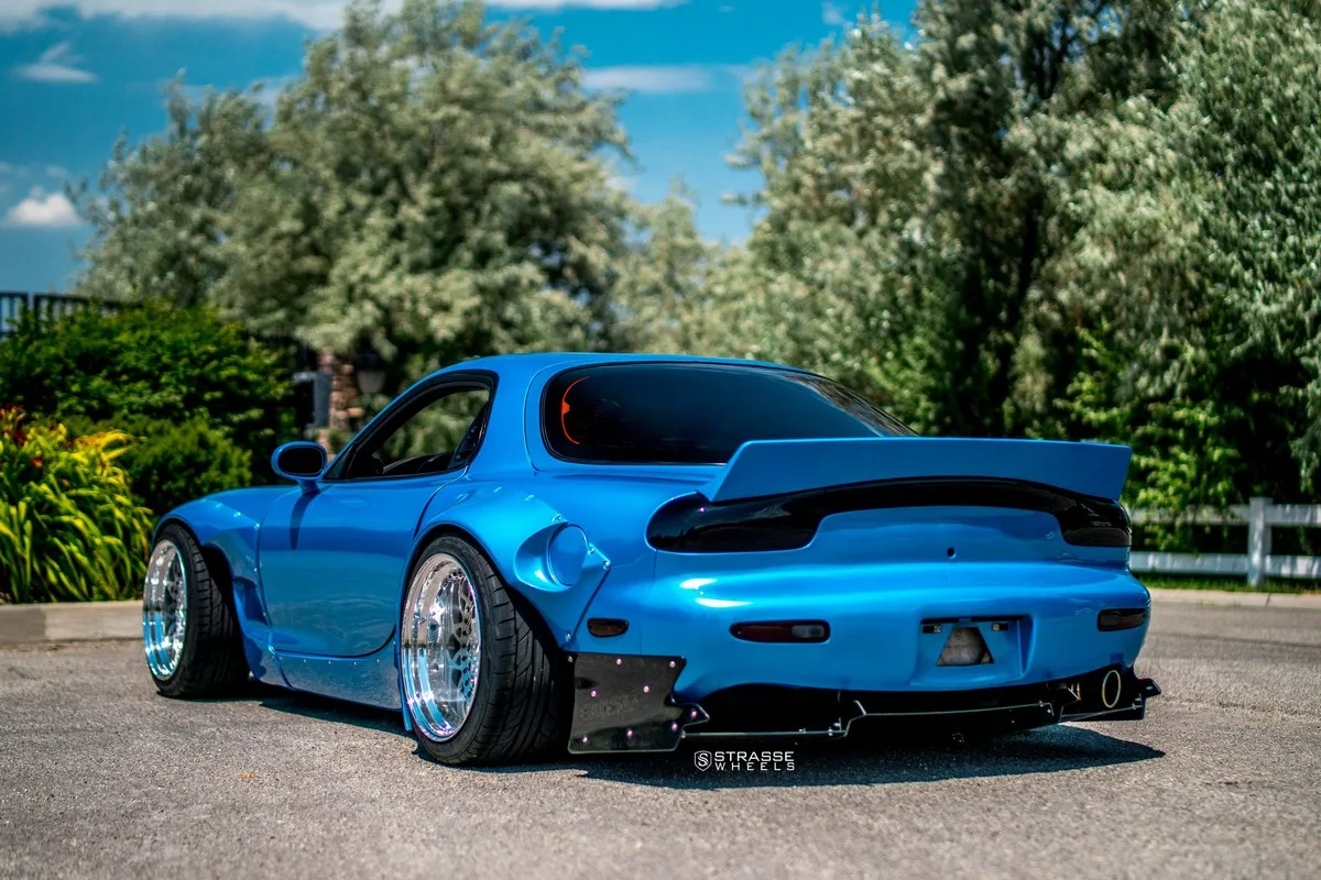 Strasse SC20 Retro on Mazda RX-7 FD.1, photo 8