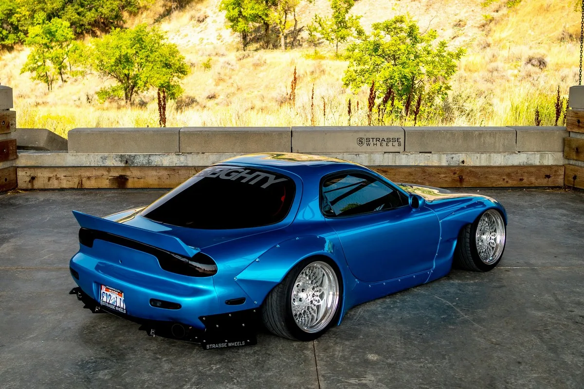 Strasse SC20 Retro on Mazda RX-7 FD.1, photo 12