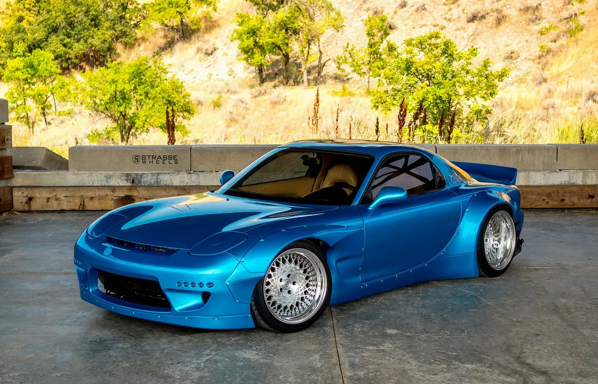 Strasse SC20 Retro on Mazda RX-7 FD.1, photo 2