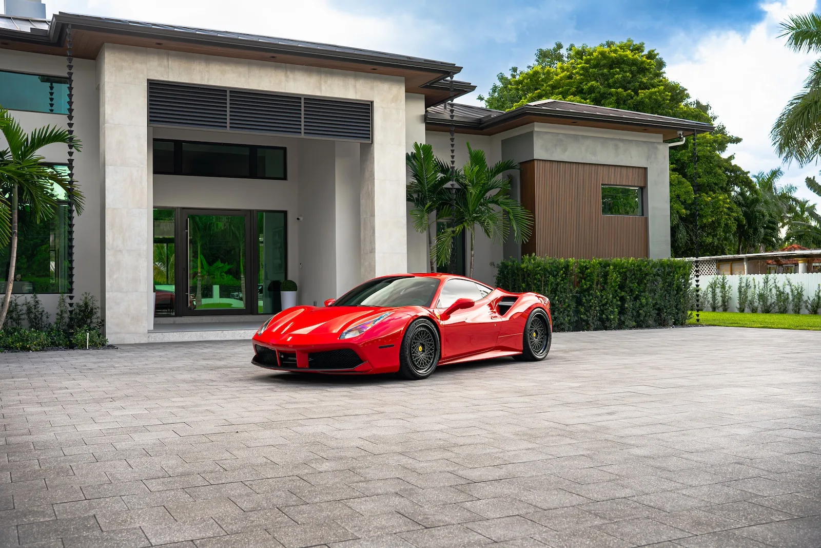 Strasse SC20 Track Series on Ferrari 488