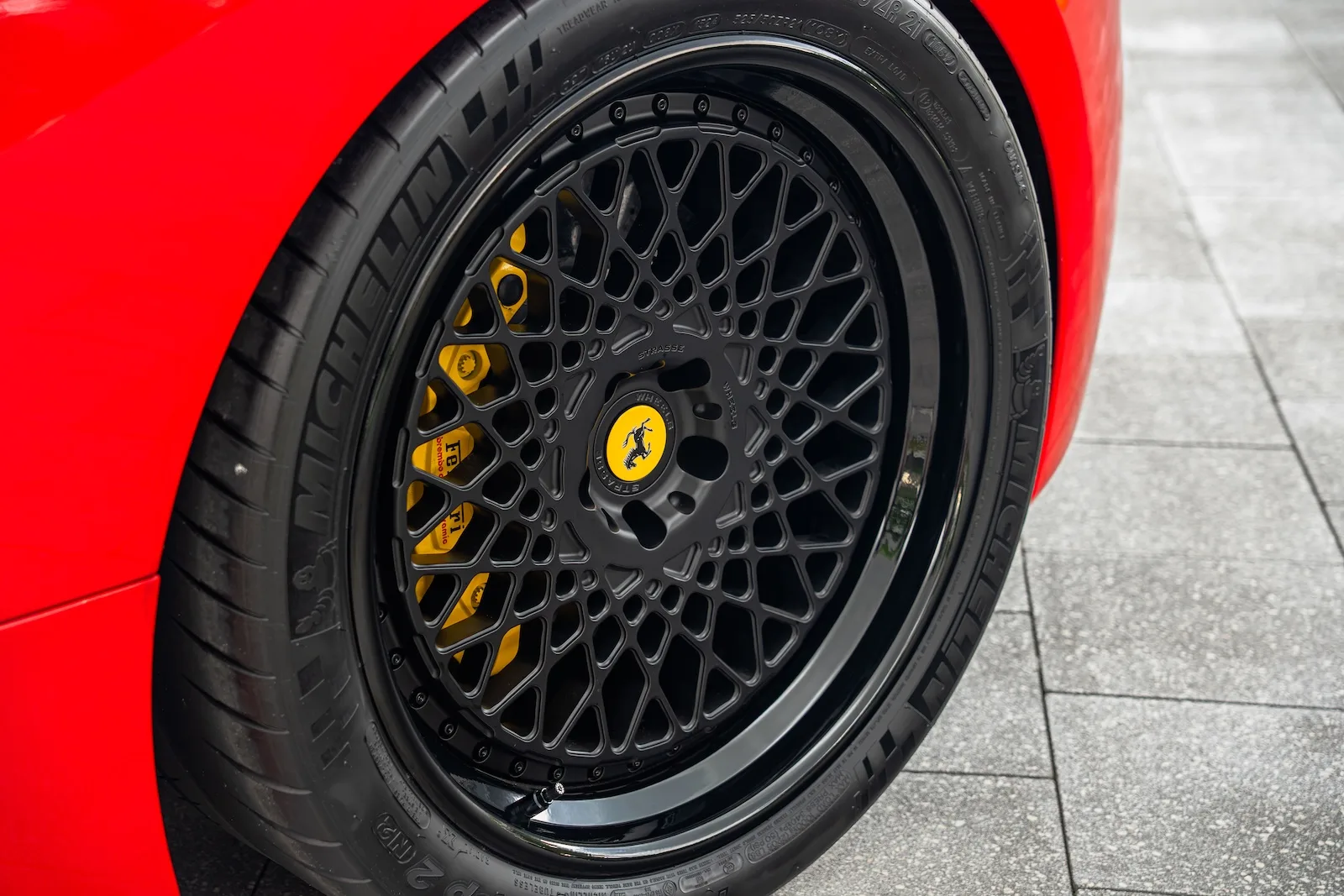 Strasse SC20 Track Series on Ferrari 488, photo 10