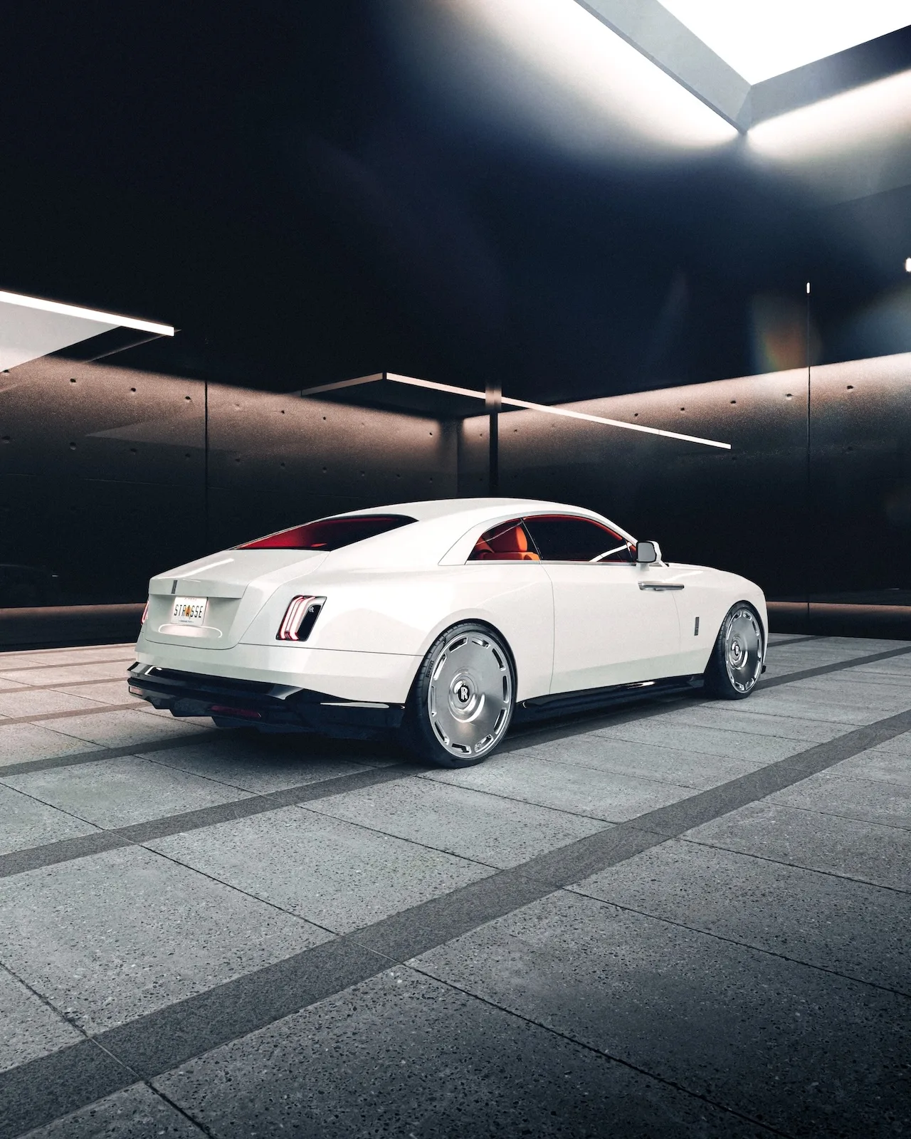 Strasse SL10 Deep Concave Monoblock RR on Rolls-Royce Spectre, photo 4
