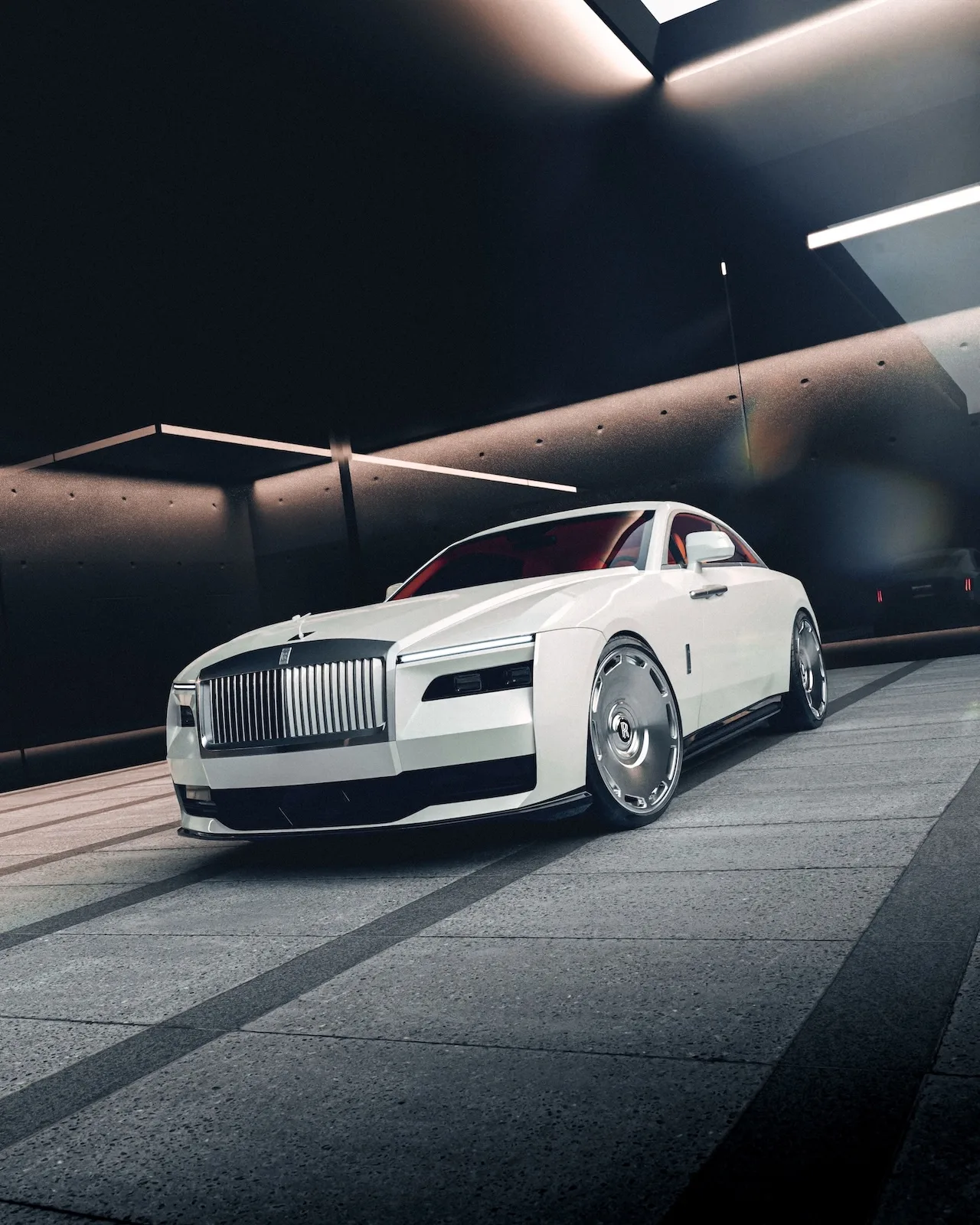 Strasse SL10 Deep Concave Monoblock RR on Rolls-Royce Spectre, photo 5