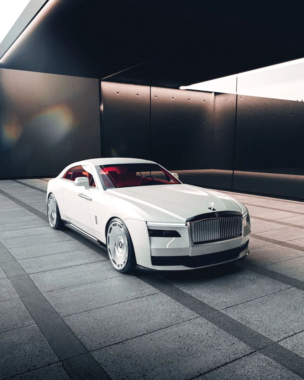 Strasse SL10 Deep Concave Monoblock RR on Rolls-Royce Spectre