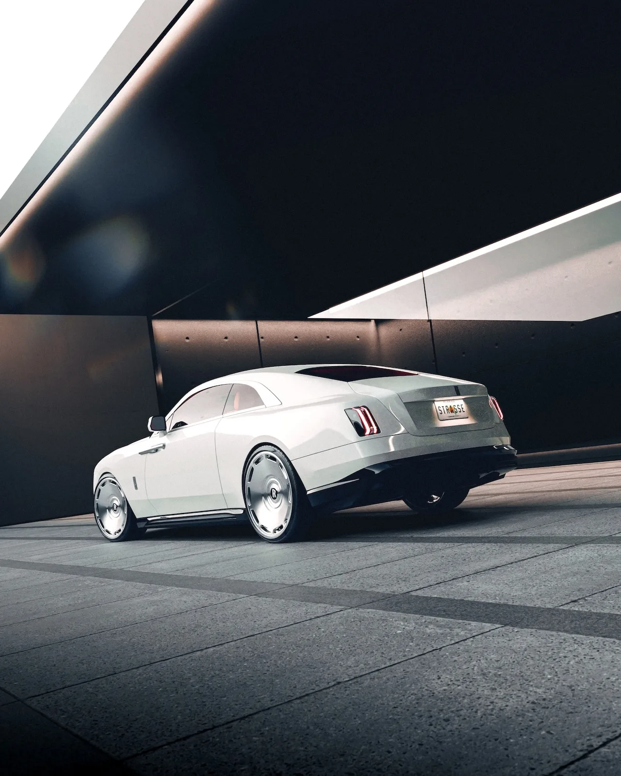 Strasse SL10 Deep Concave Monoblock RR on Rolls-Royce Spectre, photo 6