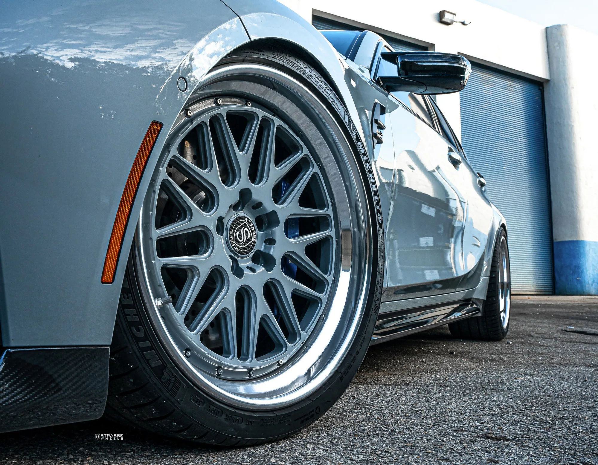 Strasse SM10 Track Series on BMW M3 G80.1, photo 6