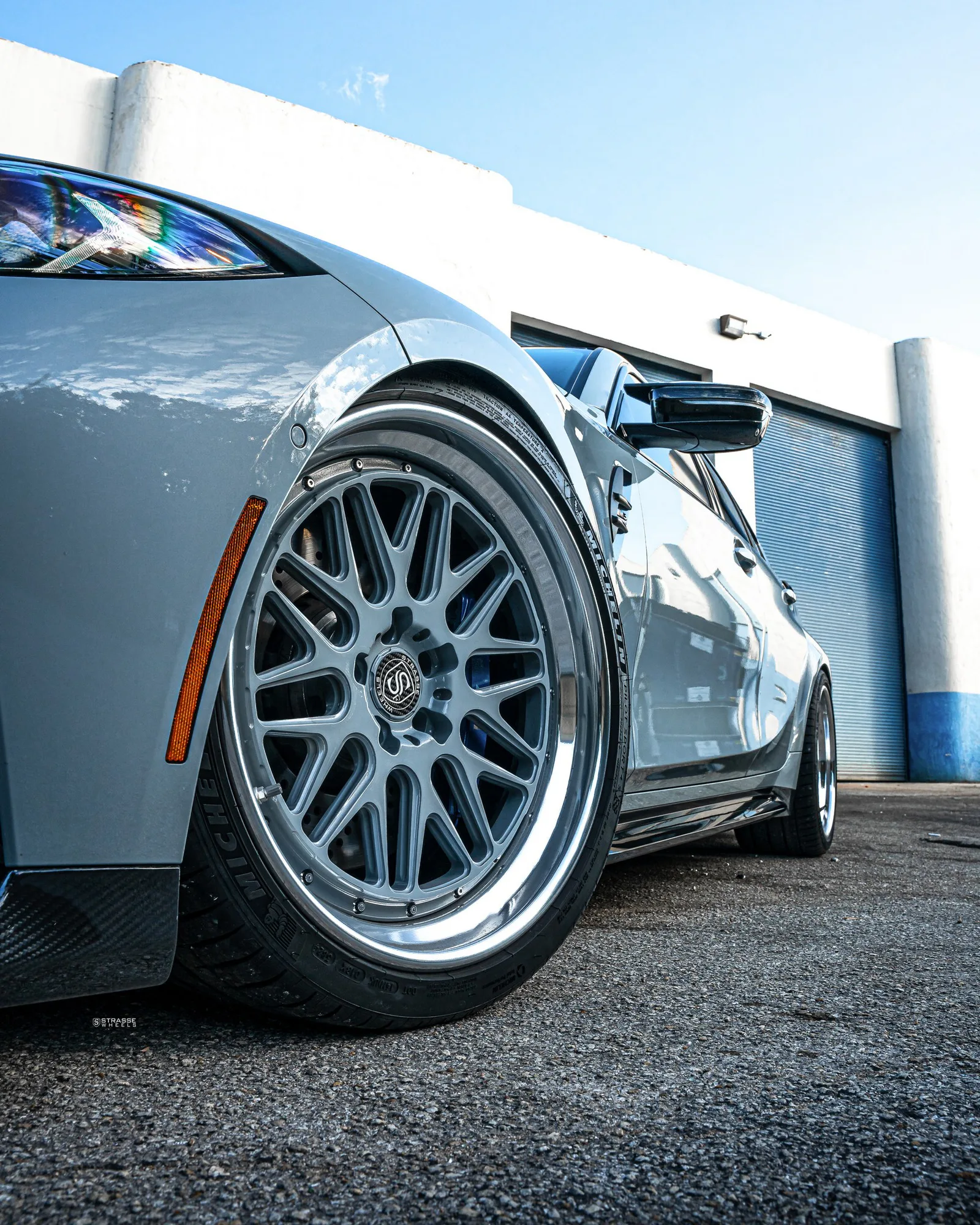 Strasse SM10 Track Series on BMW M3 G80.1, photo 10