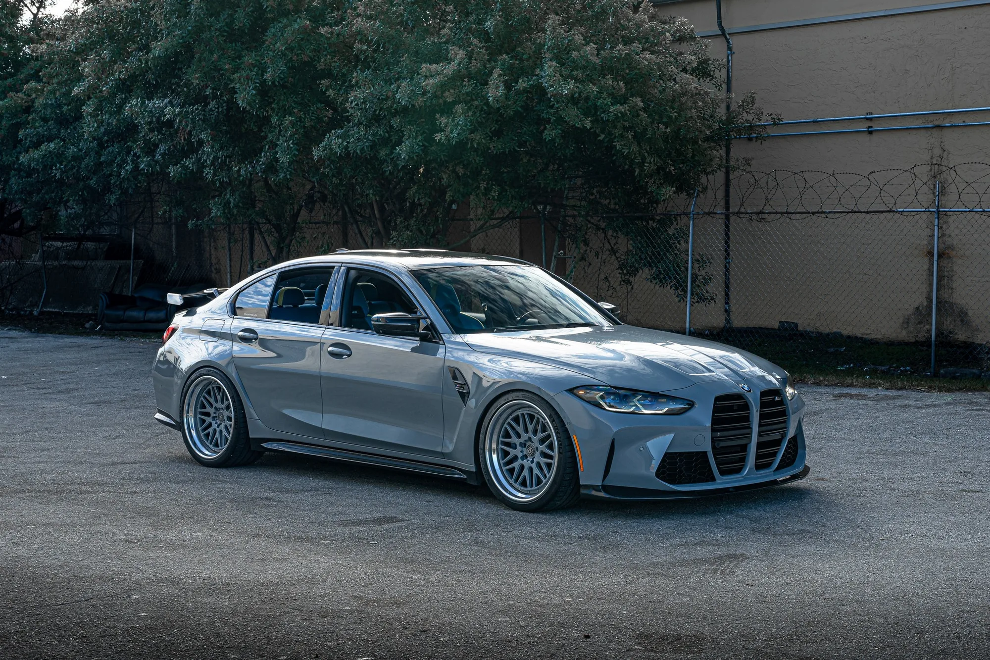 Strasse SM10 Track Series on BMW M3 G80.1, photo 12