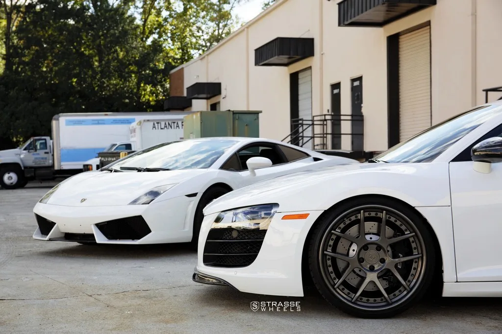 Strasse SM5 Deep Concave SC on Audi R8 Type 42.1, photo 3