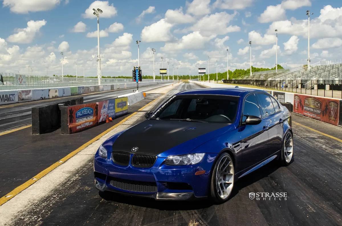 Strasse SM5 Deep Concave on BMW M3 E92.1