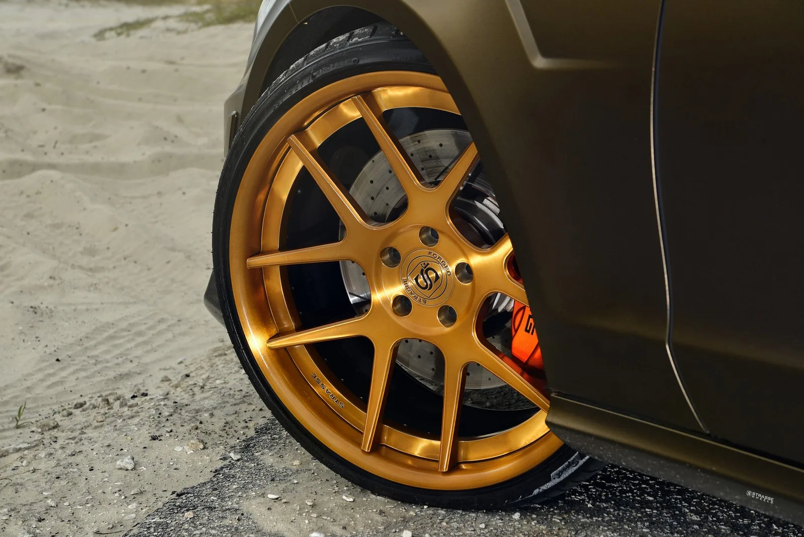 Strasse SM5 Deep Concaves on Mercedes-Benz CLS C218.2, photo 5