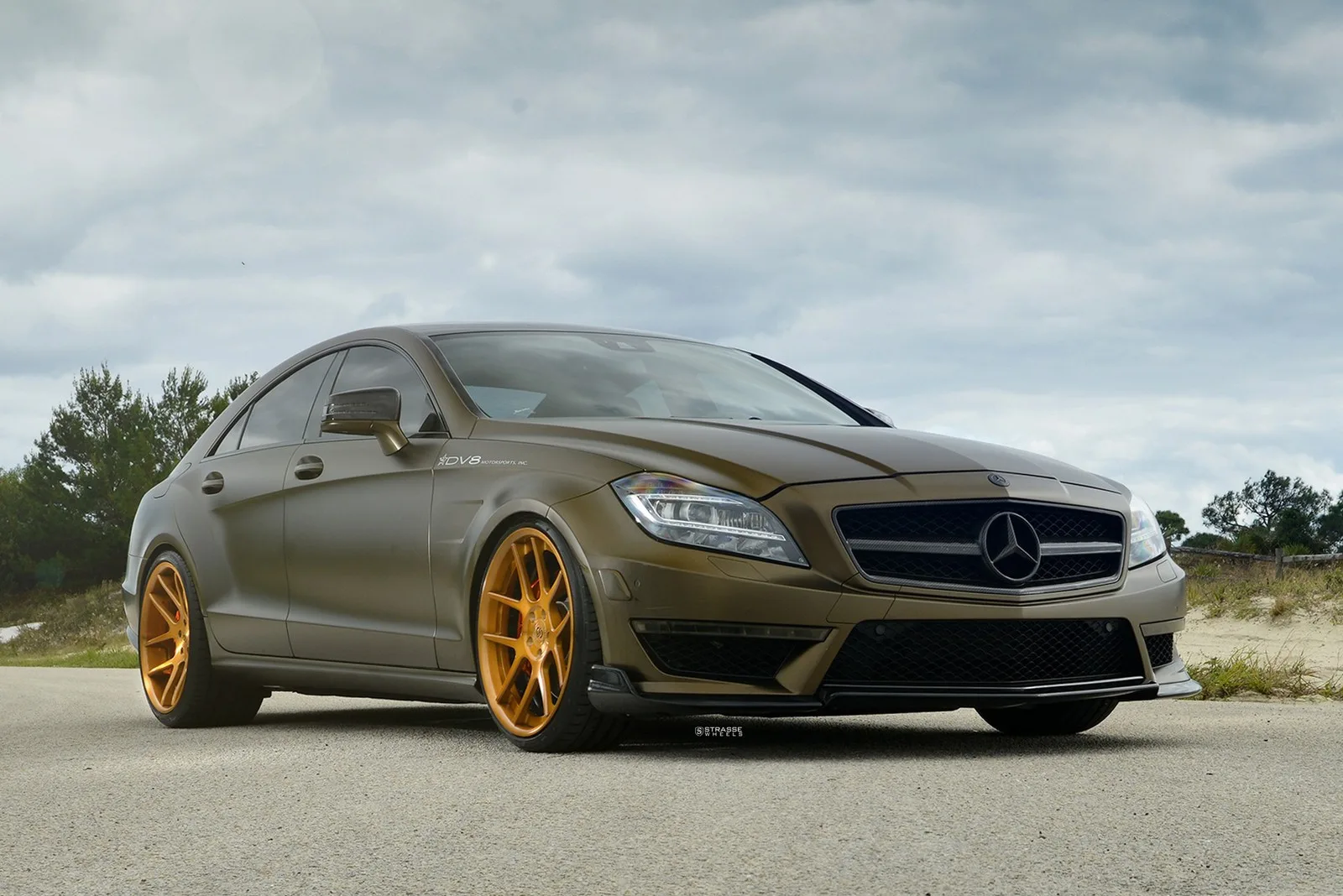 Strasse SM5 Deep Concaves on Mercedes-Benz CLS C218.2, photo 8