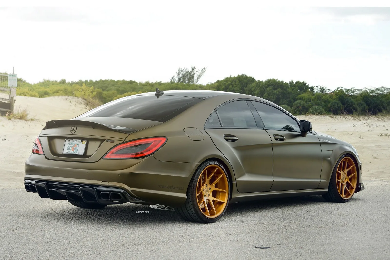 Strasse SM5 Deep Concaves on Mercedes-Benz CLS C218.2, photo 11