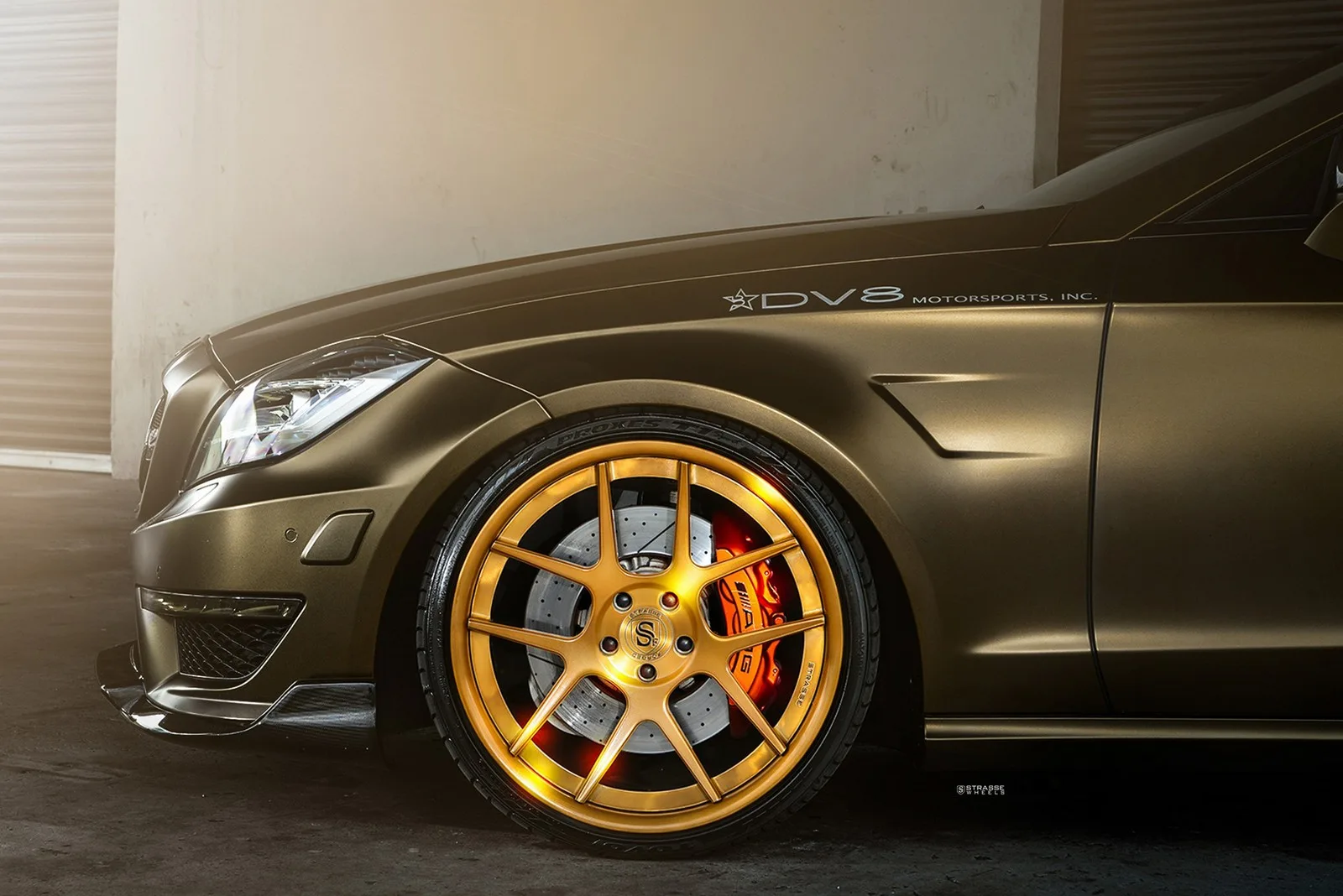 Strasse SM5 Deep Concaves on Mercedes-Benz CLS C218.2, photo 3
