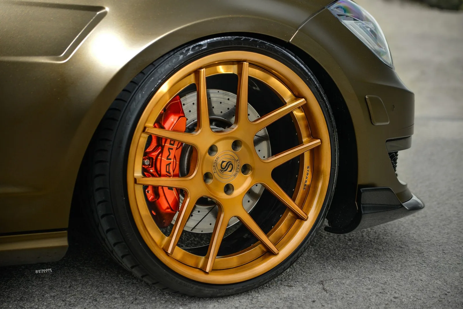 Strasse SM5 Deep Concaves on Mercedes-Benz CLS C218.2, photo 6