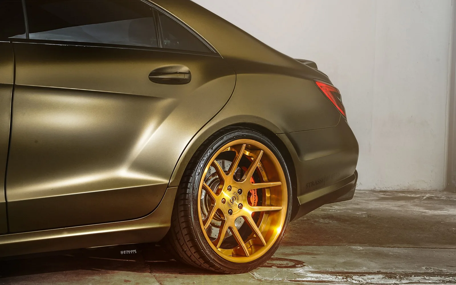 Strasse SM5 Deep Concaves on Mercedes-Benz CLS C218.2, photo 12