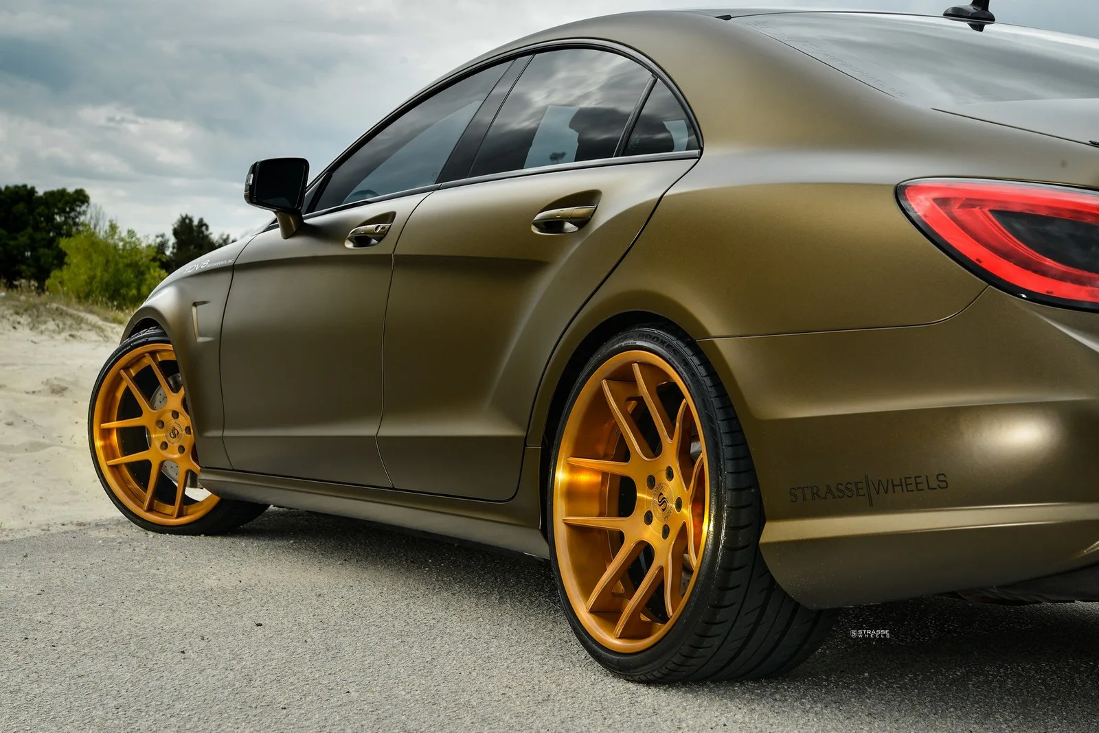Strasse SM5 Deep Concaves on Mercedes-Benz CLS C218.2, photo 10
