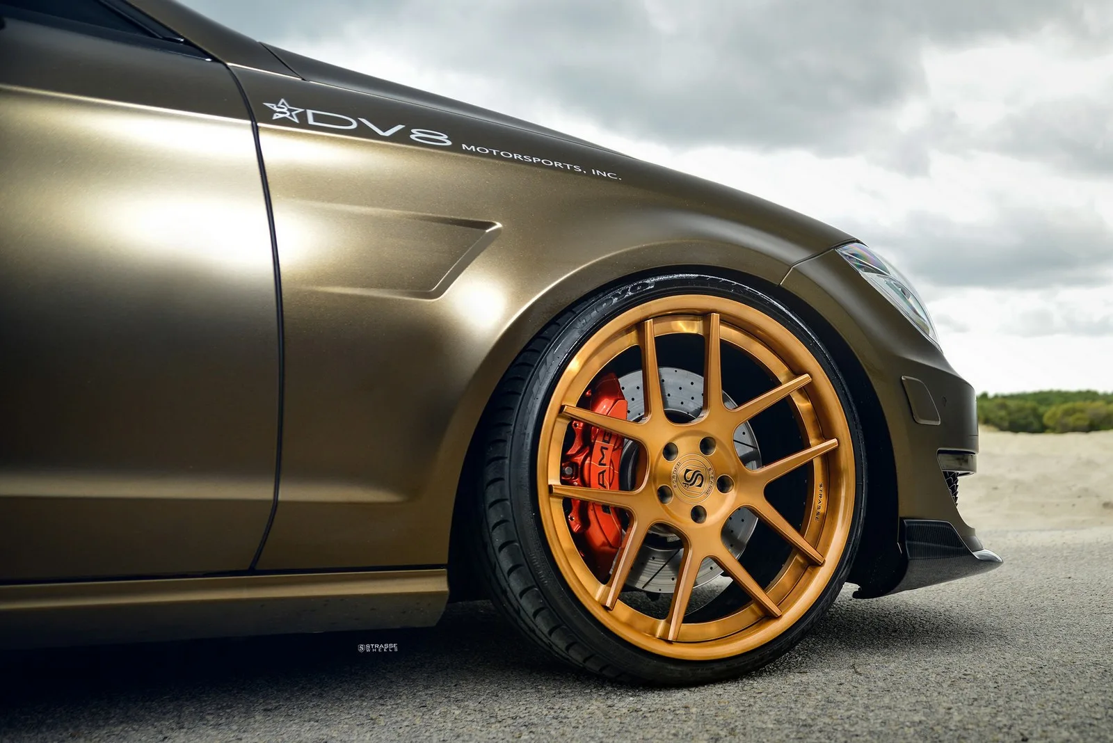 Strasse SM5 Deep Concaves on Mercedes-Benz CLS C218.2, photo 4