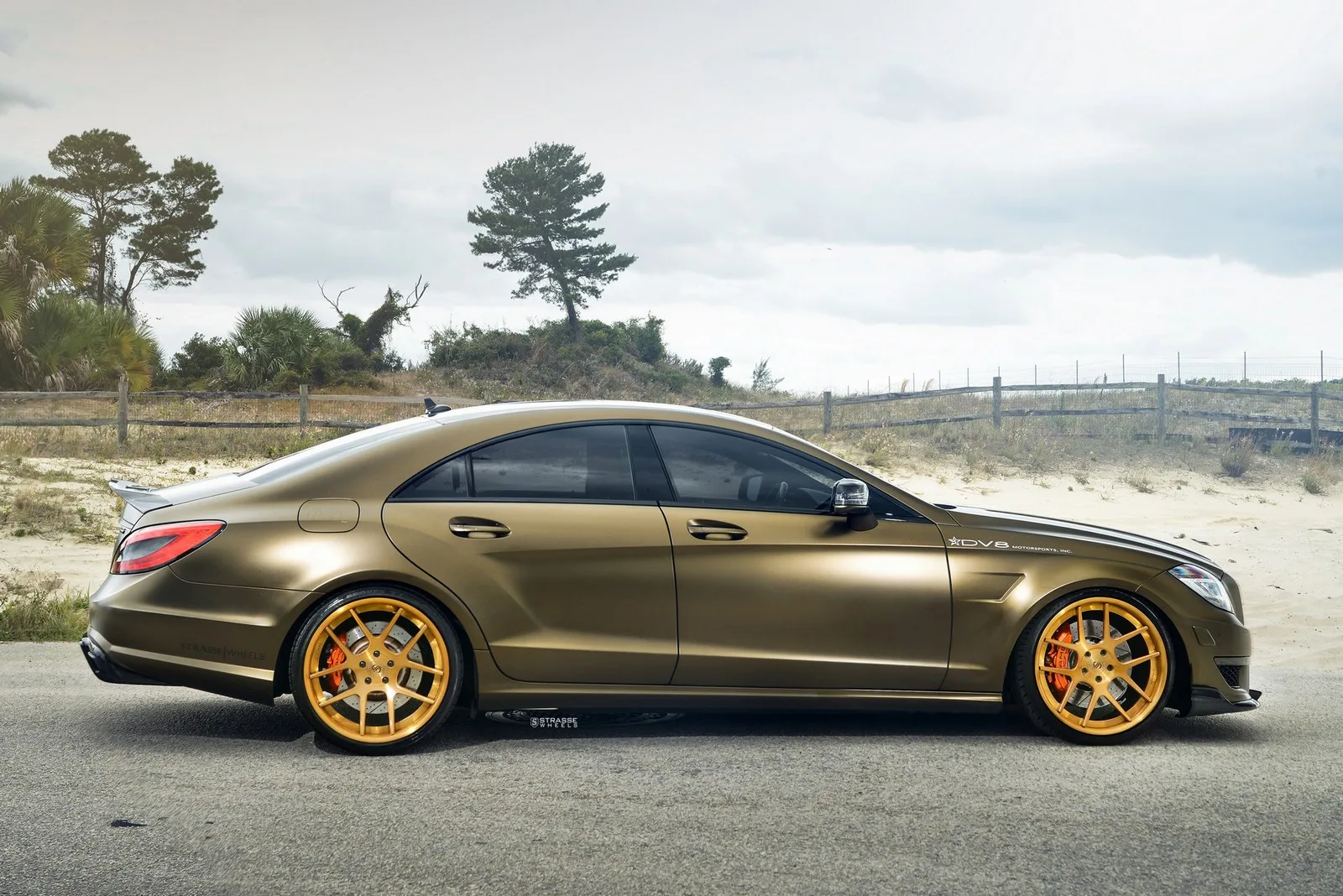 Strasse SM5 Deep Concaves on Mercedes-Benz CLS C218.2, photo 7