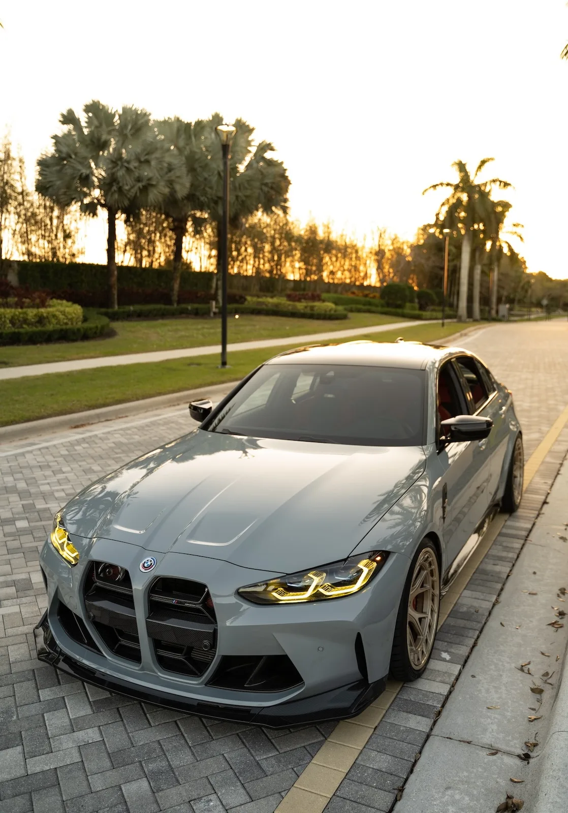 Strasse SM5R Aero Deep Concave FS on BMW M3 G80.1, photo 9