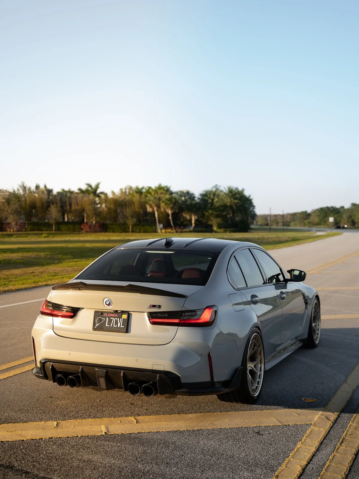 Strasse SM5R Aero Deep Concave FS on BMW M3 G80.1, photo 5