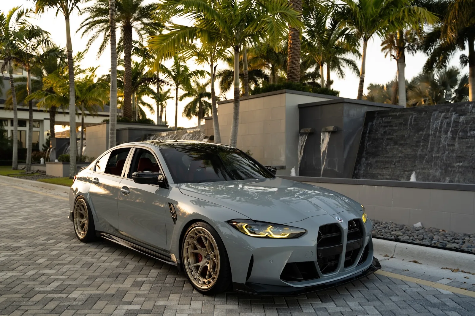 Strasse SM5R Aero Deep Concave FS on BMW M3 G80.1