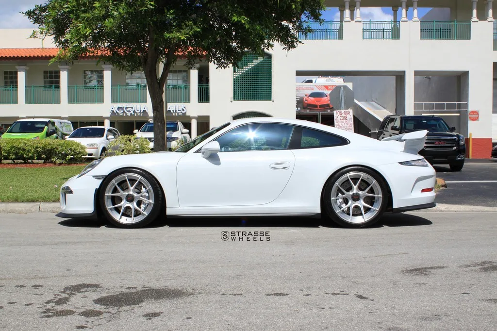 Strasse SM5R Deep Concave Duoblock on Porsche 911 991.1, photo 12