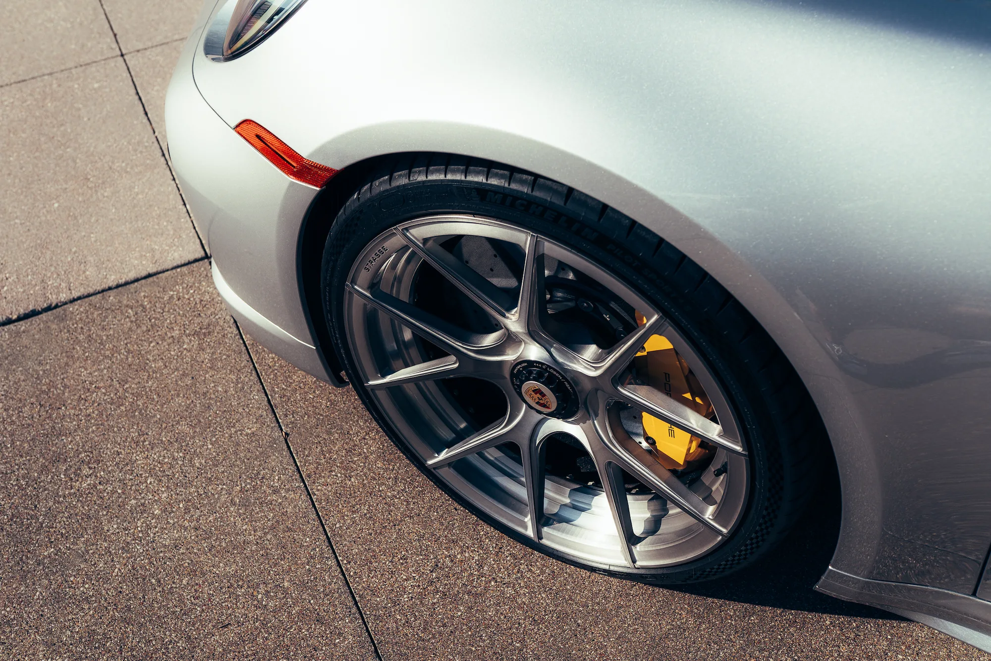 Strasse SM5R Deep Concave Duoblock on Porsche 911 992.1, photo 6