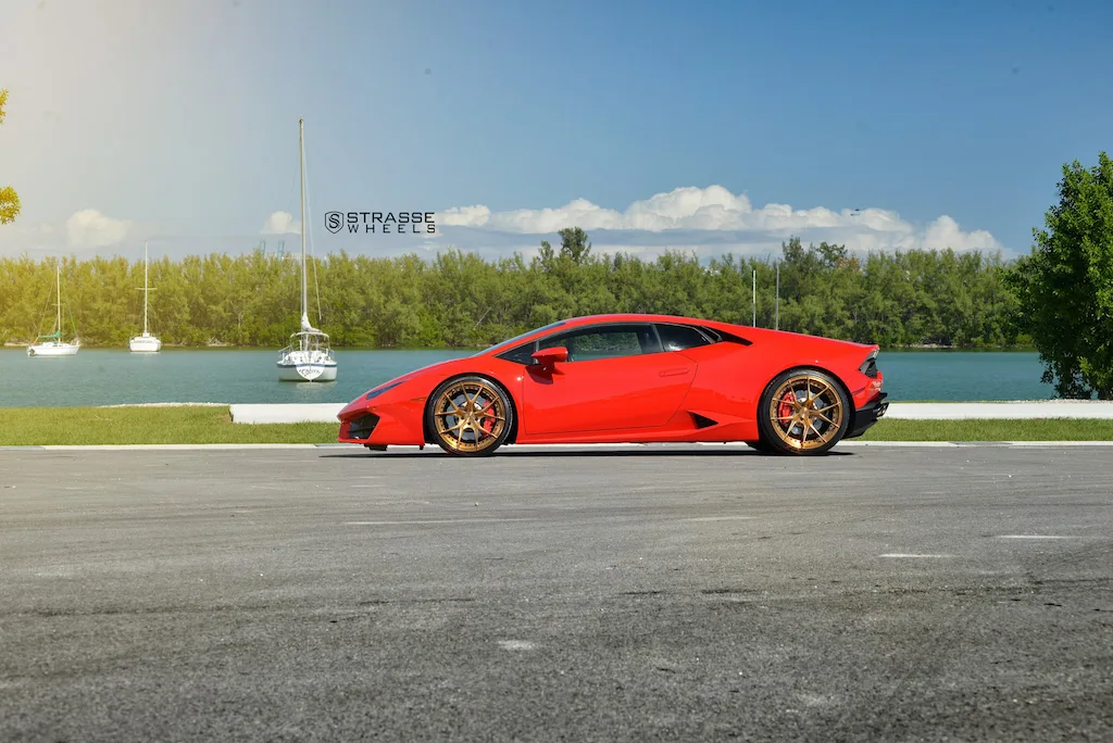 Strasse SM5R Deep Concave Duoblock on Lamborghini Huracan (2014), photo 4