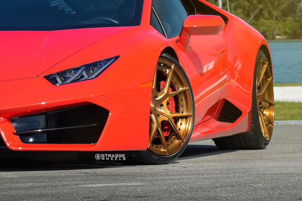 Strasse SM5R Deep Concave Duoblock on Lamborghini Huracan (2014), photo 12