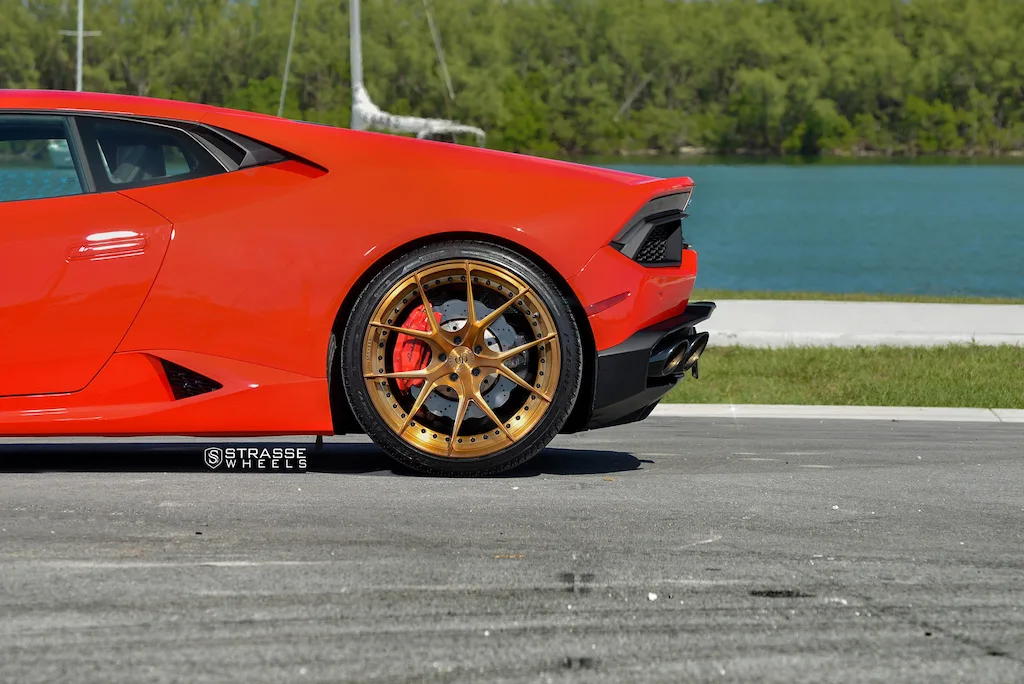 Strasse SM5R Deep Concave Duoblock on Lamborghini Huracan (2014), photo 3