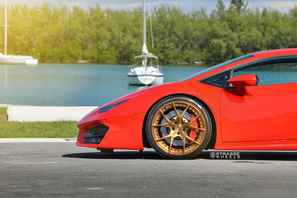 Strasse SM5R Deep Concave Duoblock on Lamborghini Huracan (2014), photo 2