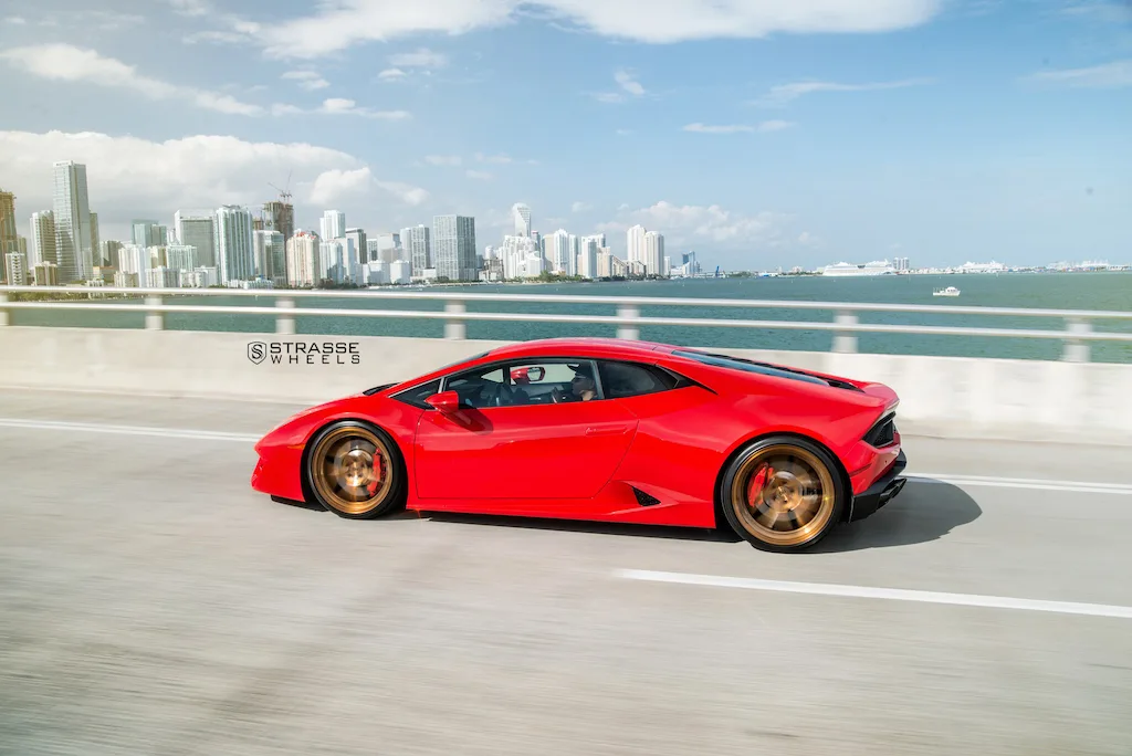Strasse SM5R Deep Concave Duoblock on Lamborghini Huracan (2014), photo 11