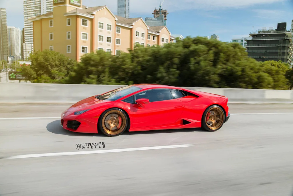 Strasse SM5R Deep Concave Duoblock on Lamborghini Huracan (2014), photo 10