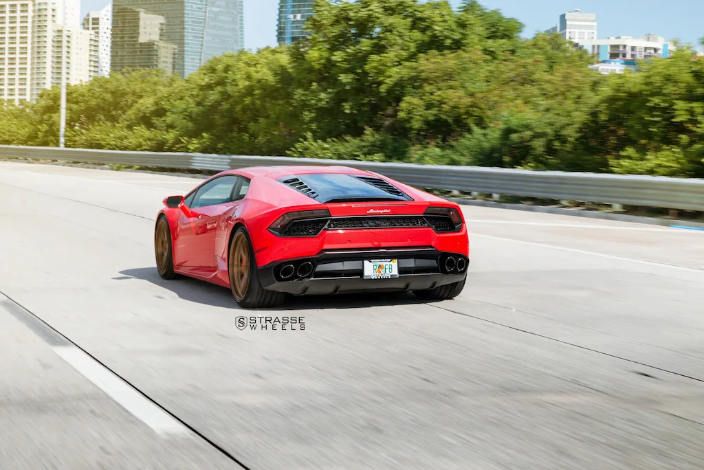 Strasse SM5R Deep Concave Duoblock on Lamborghini Huracan (2014), photo 9