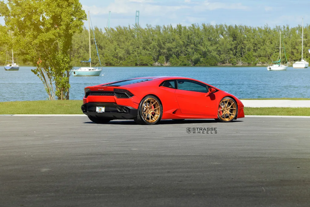Strasse SM5R Deep Concave Duoblock on Lamborghini Huracan (2014), photo 8
