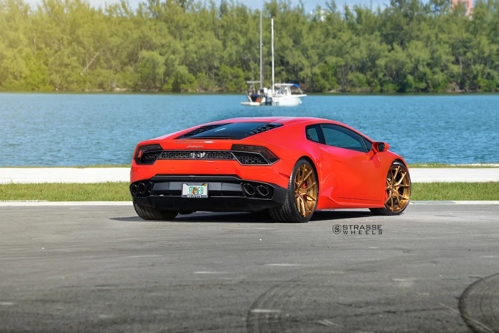 Strasse SM5R Deep Concave Duoblock on Lamborghini Huracan (2014), photo 7