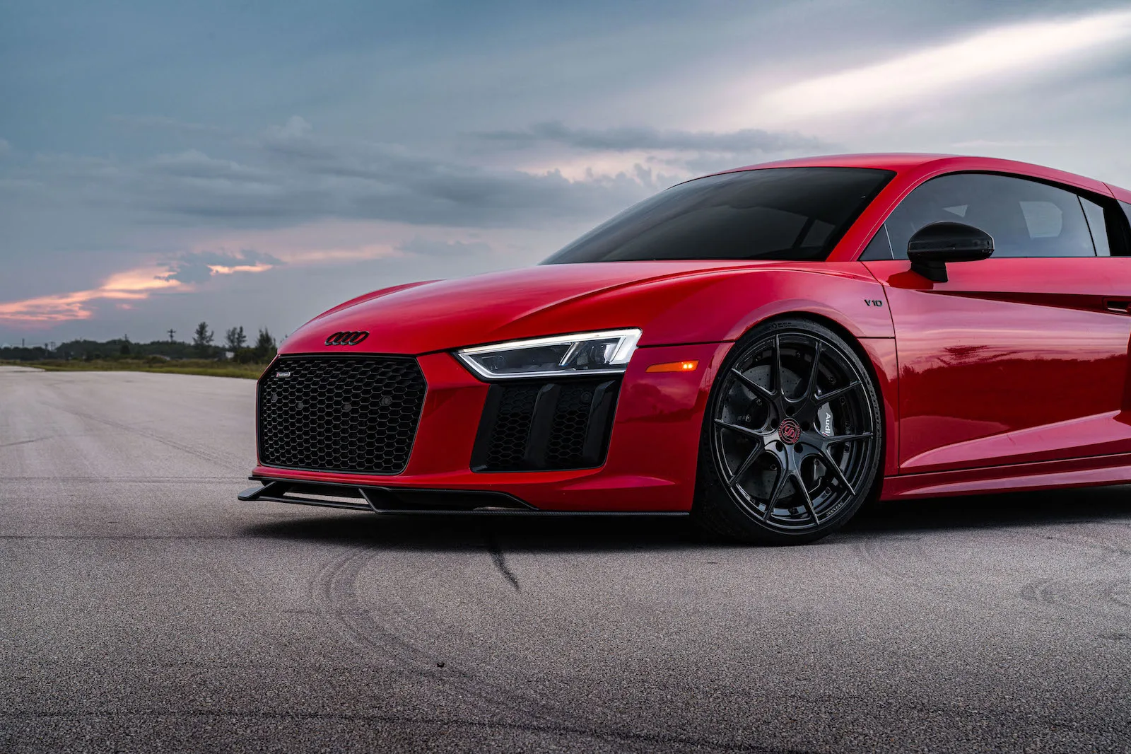 Strasse SM5R Deep Concave Duoblock on Audi R8 Type 4S.1