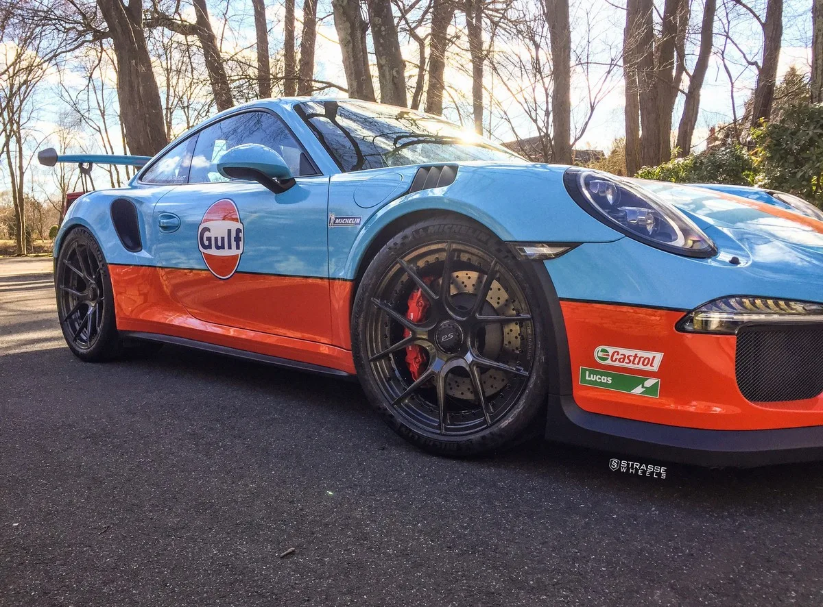 Strasse SM5R Deep Concave Duoblocks on Porsche 911 991.1, photo 2