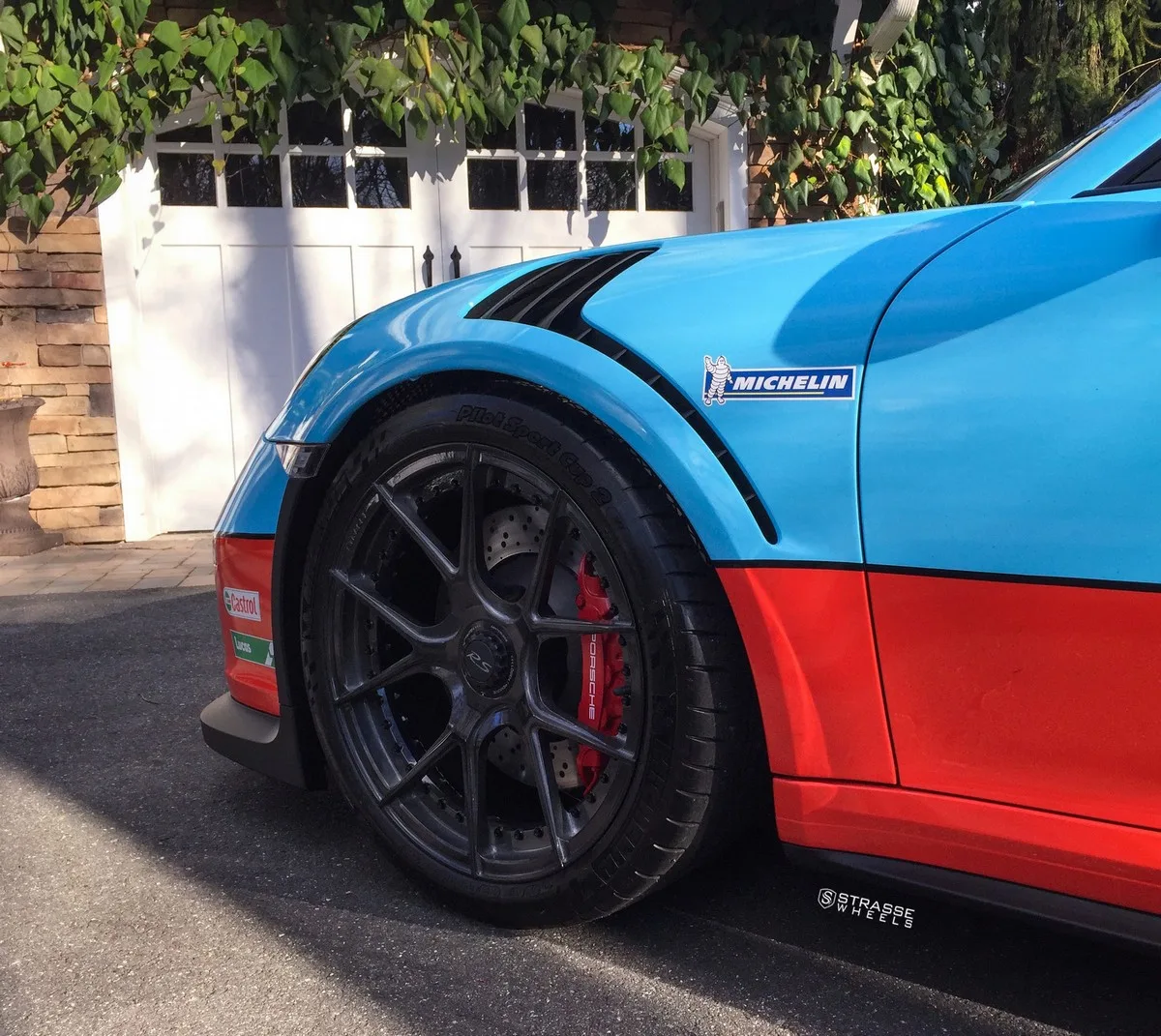 Strasse SM5R Deep Concave Duoblocks on Porsche 911 991.1, photo 3