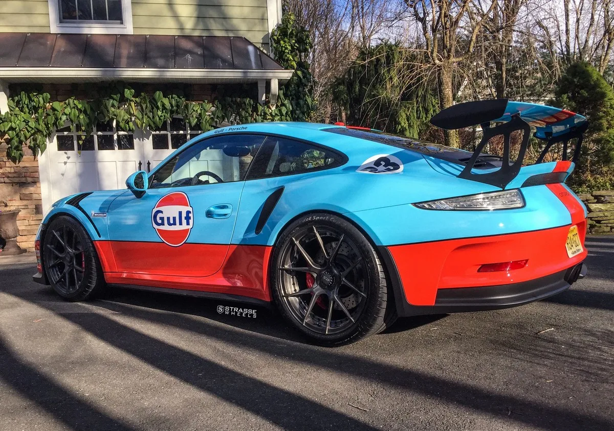 Strasse SM5R Deep Concave Duoblocks on Porsche 911 991.1, photo 6