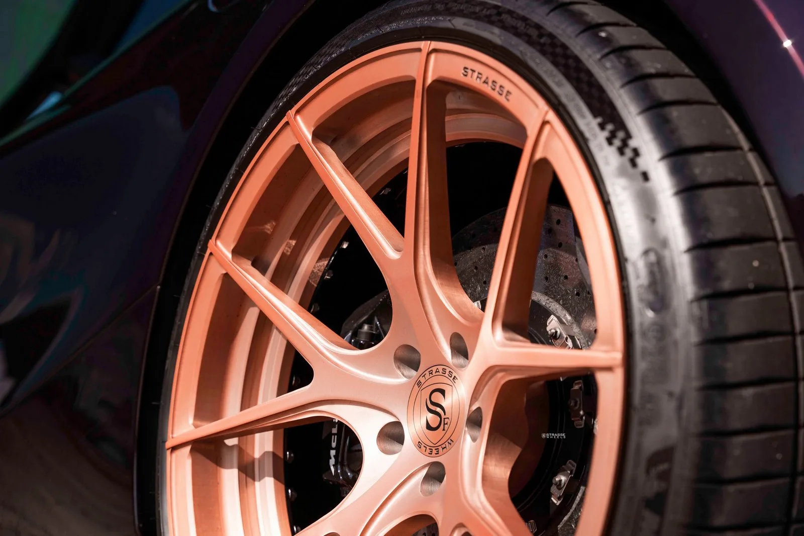 Strasse SM5R Deep Concave Duoblocks on McLaren 720S, photo 7