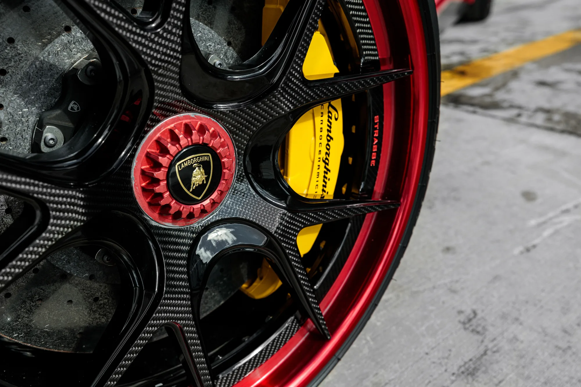 Strasse SM5R Deep Concave FS on Lamborghini Aventador SV LP 750-4 (2015-2017), photo 2